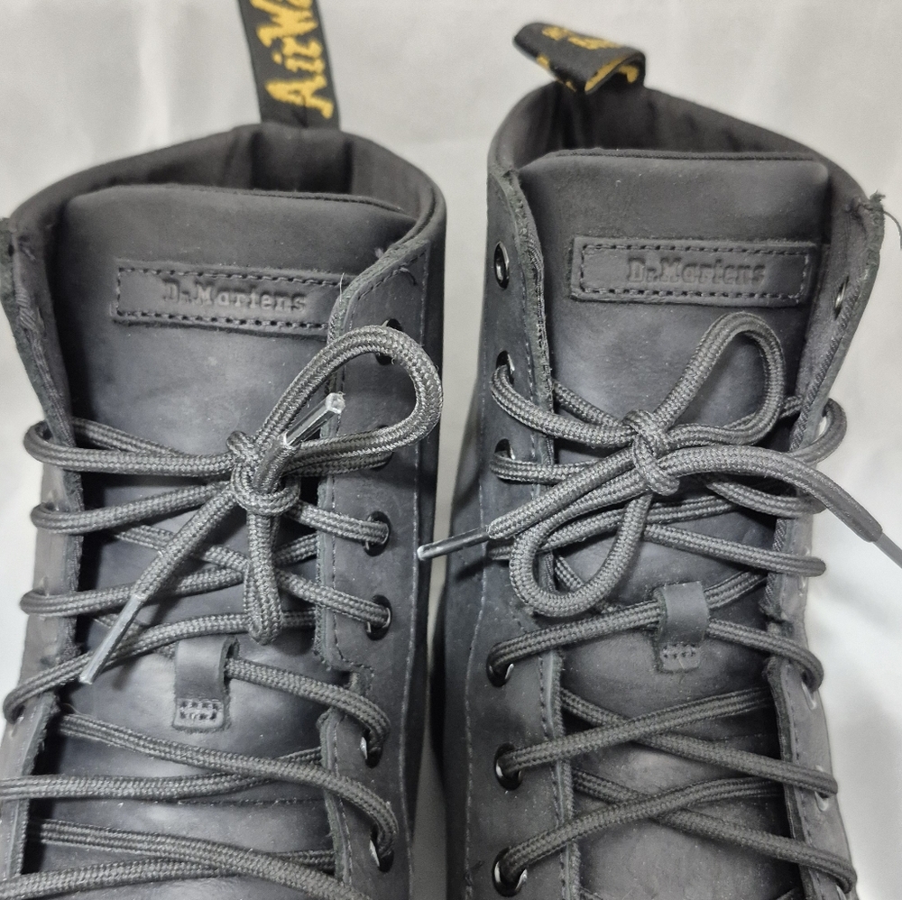 DR.MARTENS COMBS Leather Casual Boots 8 Eyelet Men's Size 13 - Picture 6 of 13
